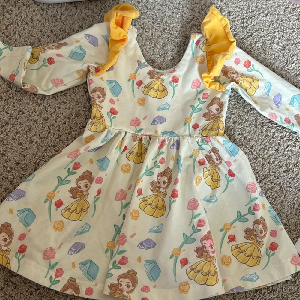 Monica + Andy Princess Belle dress